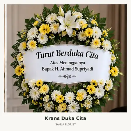 Krans Bunga Duka Bali International Convention Centre